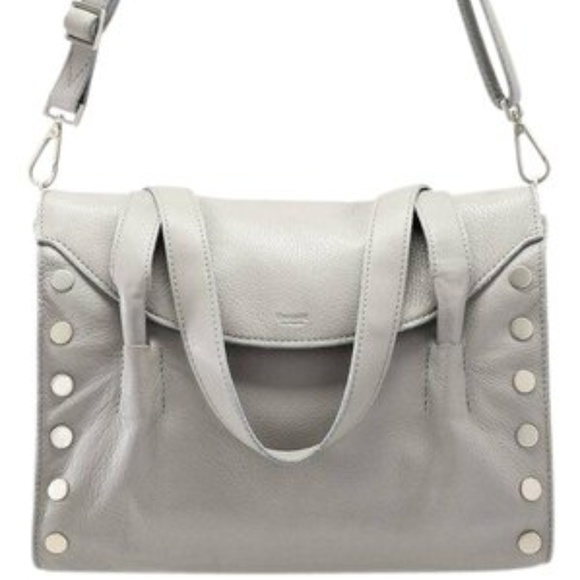 Hammitt Handbags - HAMMITT Shawn Gray Mist Handbag Silver TWO STRAPS